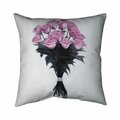 Begin Home Decor 26 x 26 in. Bouquet of Roses-Double Sided Print Indoor Pillow 5541-2626-FL319